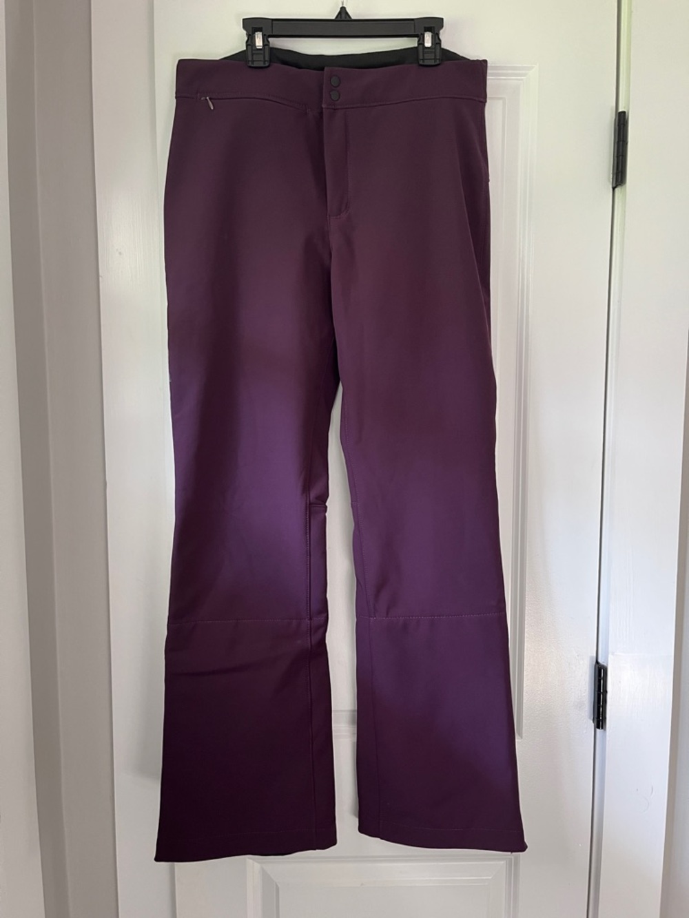 Eddie Bauer Eggplant Fleece-Lined Ski Pants